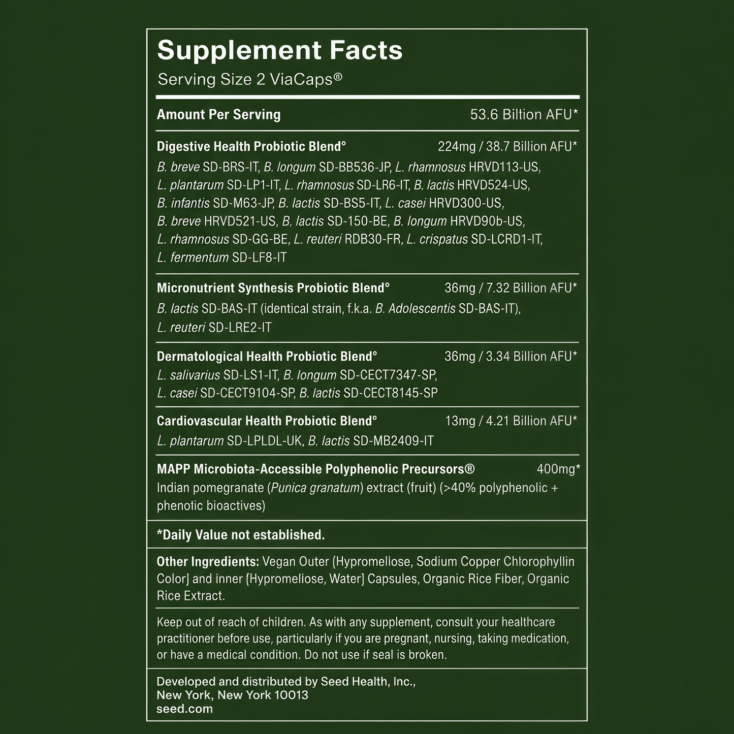 DS-01® Daily Synbiotic